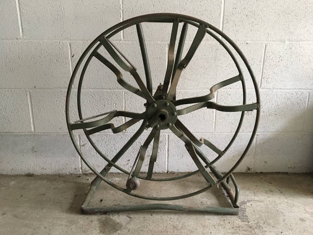 1940's Wire Spool Wheel Reel by General Machine Industrial #183570