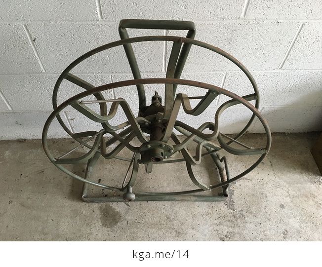 1940s Wire Spool Wheel Reel by General Machine Industrial 183570 - #Uvpe1MHunGk-2