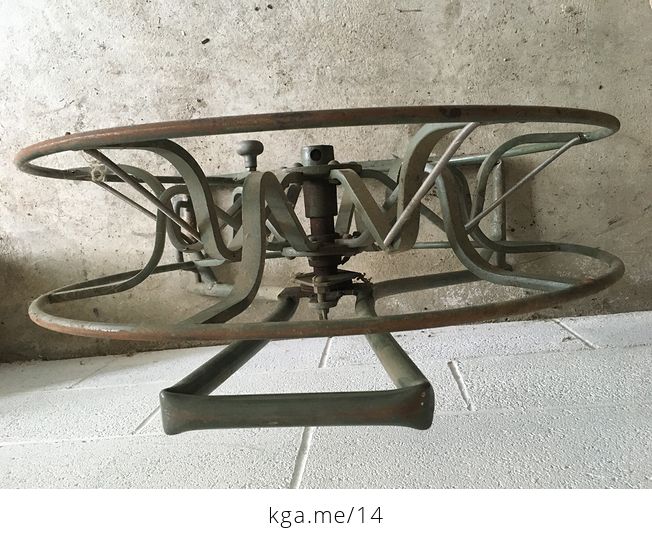 1940s Wire Spool Wheel Reel by General Machine Industrial 183570 - #Uvpe1MHunGk-4
