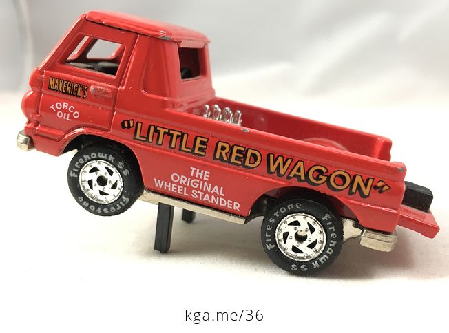 1965 Dodge Pickup 153 Little Red Wagon the Original Wheel Stander Mavericks Torco Oil - #vPVaWn5Pnzw-5
