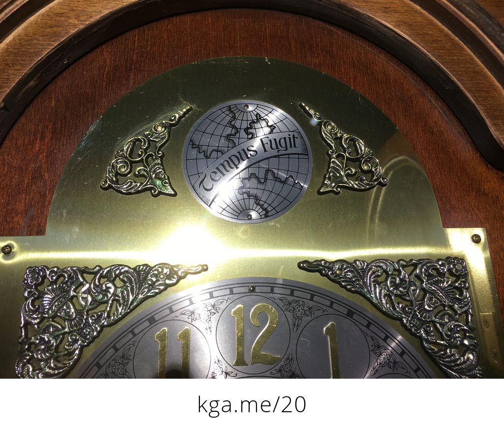 1988 Ridgeway Grandfather Clock #VhHes6x16y4