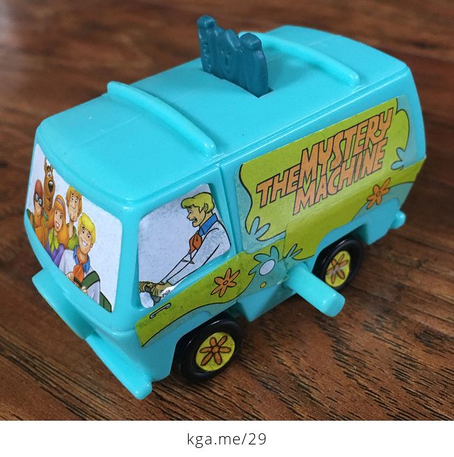 2015 Scooby Doo Mystery Machine Van Windup Toy Burger King Hanna Barber - #qoL27IHPYZc-1