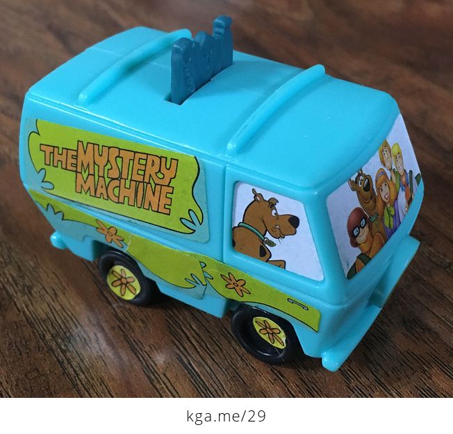 2015 Scooby Doo Mystery Machine Van Windup Toy Burger King Hanna Barber - #qoL27IHPYZc-2