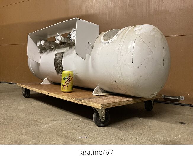 28 Gallon Asme Horizontal Propane Tank Cylinder with Liquid and Vapor Dispensers - #4i580nAsTp8-3