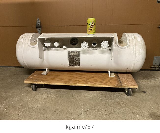 28 Gallon Asme Horizontal Propane Tank Cylinder with Liquid and Vapor Dispensers Certified for Life - #4i580nAsTp8-1