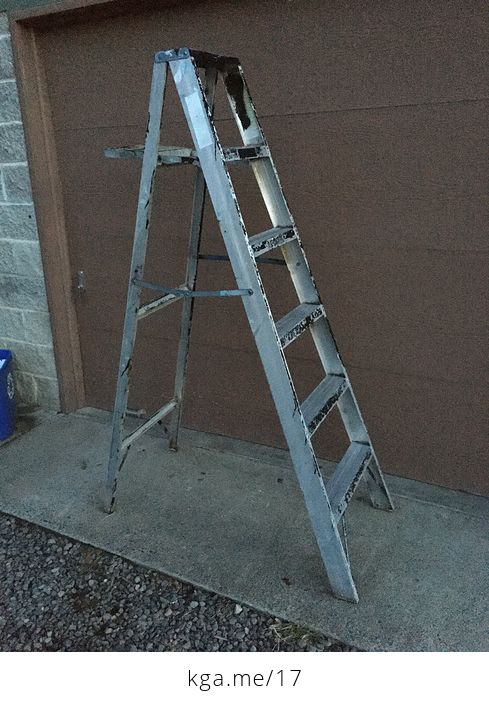 Aluminum Ladder 6 Feet Tall - #HkR78sOUkIw-1