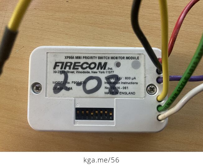 Firecom F900 830 Xp95a Mini Priority Switch Monitor Module - #WhWqlvMPfIA-1