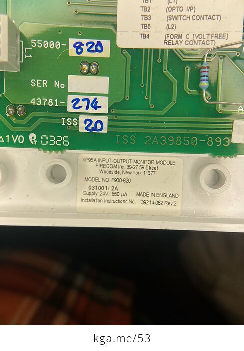 Firecom Xp95a Input Output Switch Monitor Module - #OCnphc9kKH4-3