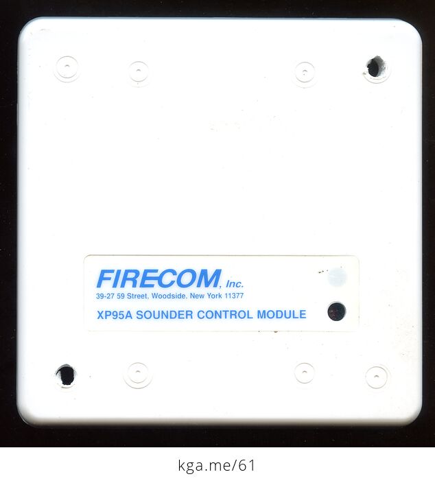 Firecom Xp95a Sounder Control Module F900 825 - #270we5VGm58-2