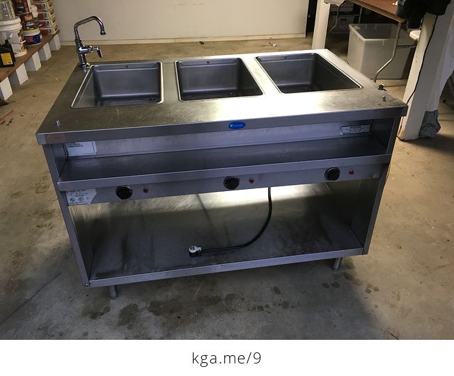 Hot Food Steam Table with 3 Sealed Wells by Randell - #lhH99xhxfSw-1