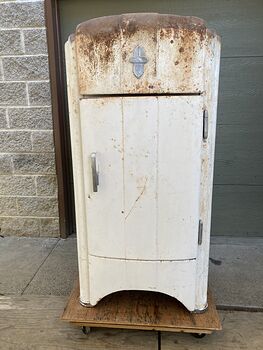 Vintage 1935 Crosley Shelvador Refrigerator #ROvJiQQflx0