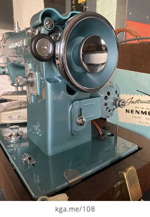 Vintage 1957 Kenmore Sewing Machine 148391 - #J3DpmUR06ZM-12