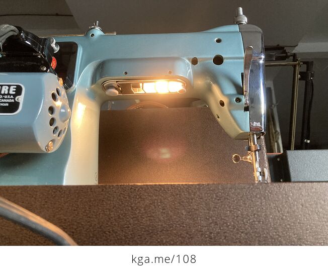 Vintage 1957 Kenmore Sewing Machine 148391 - #J3DpmUR06ZM-3
