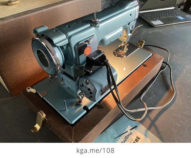 Vintage 1957 Kenmore Sewing Machine 148391 - #J3DpmUR06ZM-8