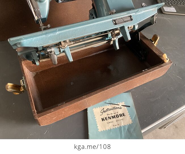 Vintage 1957 Kenmore Sewing Machine 148391 - #J3DpmUR06ZM-10