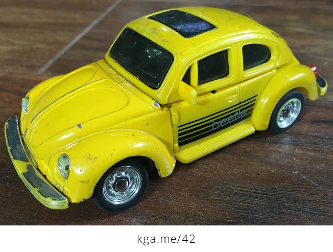 Vintage 1984 Bandai Super Gobots Vw Volkswagen Beetle Bug Bites - #xmvabJy6nWA-5