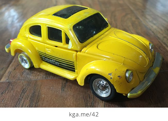 Vintage 1984 Bandai Super Gobots Vw Volkswagen Beetle Bug Bites - #xmvabJy6nWA-6