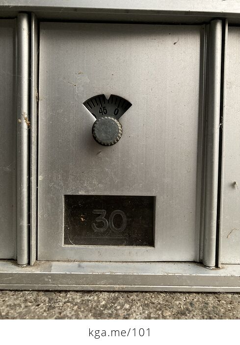 Vintage Bommer Mailboxes from Ashland High School - #pBXIWfEVz9s-3